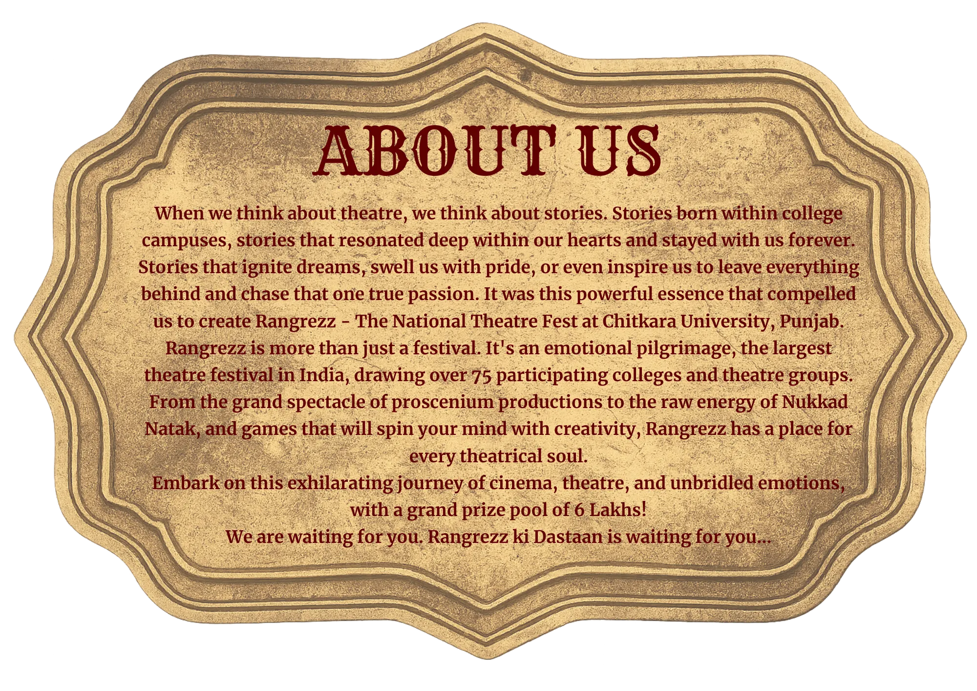 about us content element